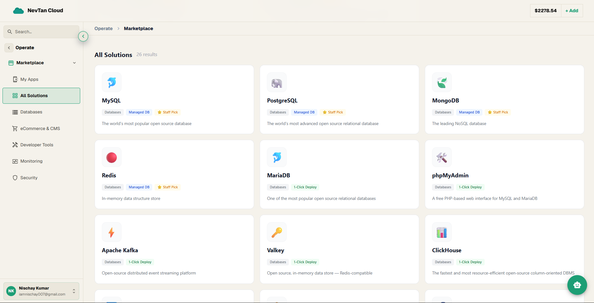 Marketplace catalog showing the search bar, category sidebar, and Featured only toggle